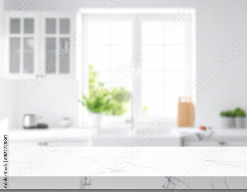 The Minimalist Anchor White Countertop.
