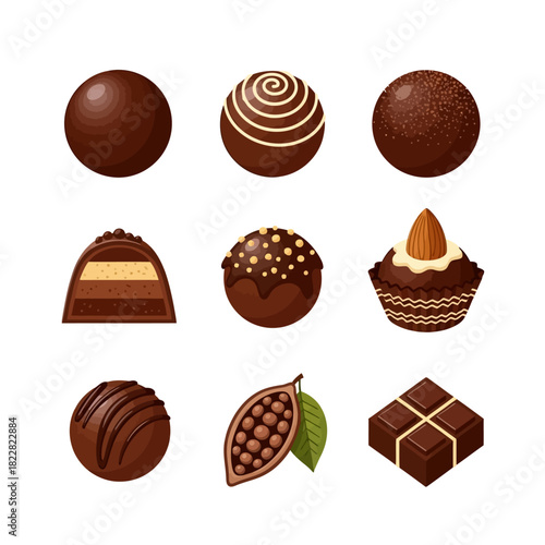 Mixed Chocolate Confections Collection