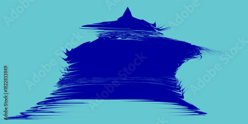 Fototapeta Naklejka Na Ścianę i Meble -  Light blue abstract backround. Vector illustration