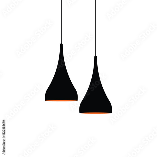 Soft Glow Pendant Light Illustration