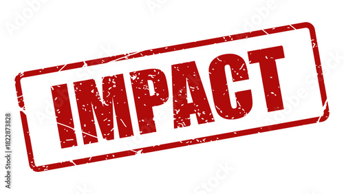 Impact stamp with grunge texture