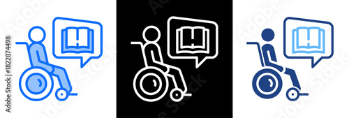 Special Education triplestyle icon