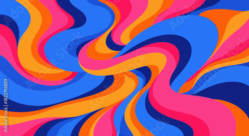 Abstract Swirls of Color A Vibrant and Dynamic Background Design for Various Applications