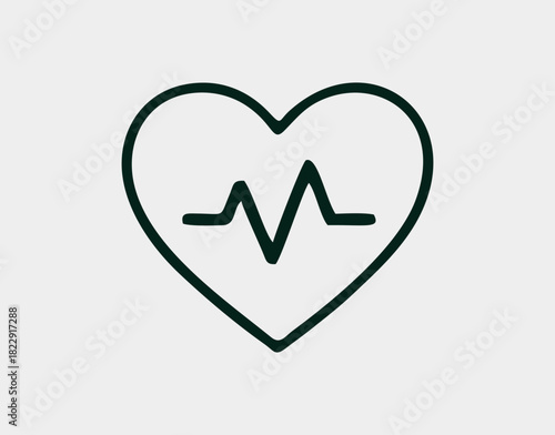 Health and Wellness icon illustration. healthy lifestyle icon