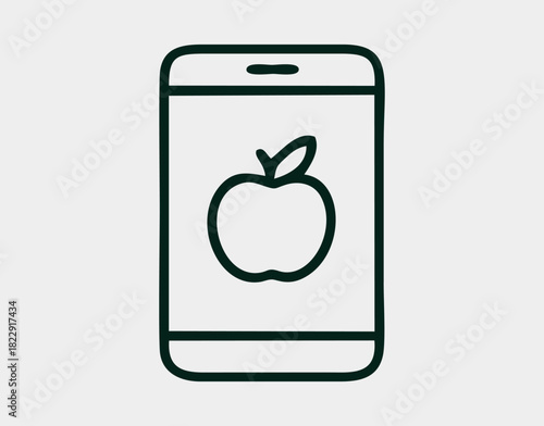 Health and Wellness icon illustration. healthy lifestyle icon