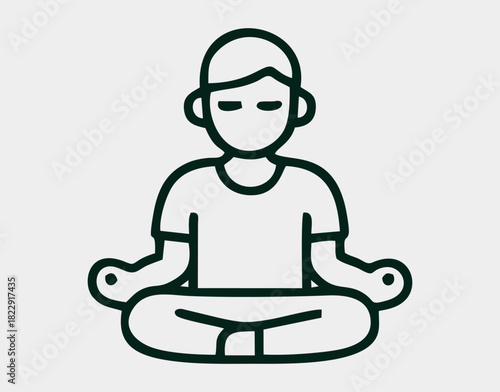 Health and Wellness icon illustration. healthy lifestyle icon