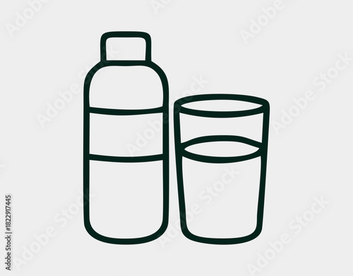 Health and Wellness icon illustration. healthy lifestyle icon