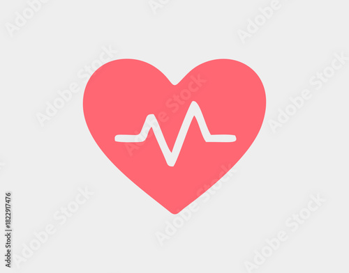 Health and Wellness icon illustration. healthy lifestyle icon