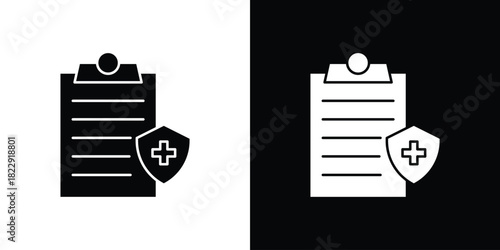 Health insurance icon Isolated. icon for logo, graphic design and more.