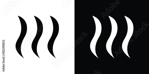 Heat icon Isolated. icon for logo, graphic design and more.