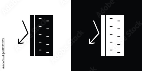 Insulation icon Isolated. icon for logo, graphic design and more.