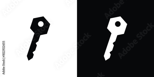 key icon Isolated. icon for logo, graphic design and more.