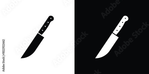 Kitchen knife icon Isolated. icon for logo, graphic design and more.
