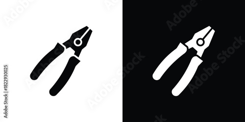 Pliers icon Isolated. icon for logo, graphic design and more.