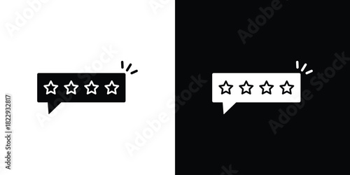 Review icon Isolated. icon for logo, graphic design and more.