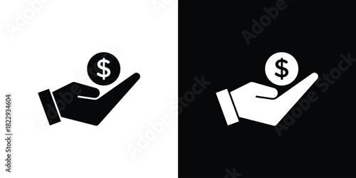 Savings icon Isolated. icon for logo, graphic design and more.