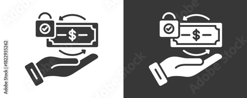 Cost Icon Set Vector Collection Isolated In Black And White