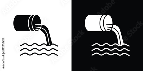 Sewage icon Isolated. icon for logo, graphic design and more.