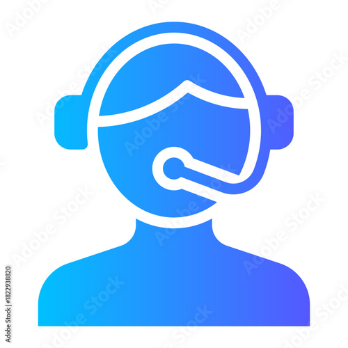 broadcasting gradient icon