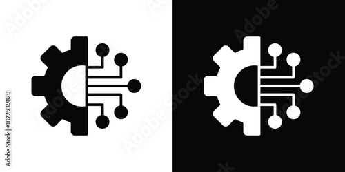 Technology icon Isolated. icon for logo, graphic design and more.