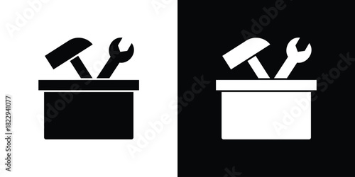 Toolbox icon Isolated. icon for logo, graphic design and more.