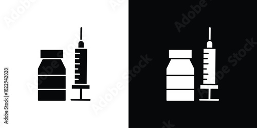 Vaccination icon Isolated. icon for logo, graphic design and more.