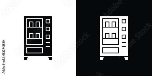 Vending machine icon Isolated. icon for logo, graphic design and more.