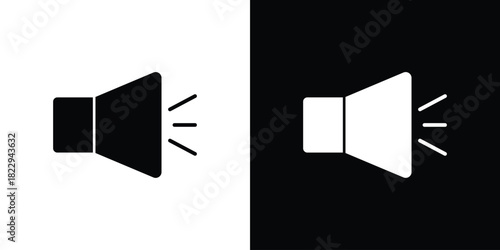 Volume icon Isolated. icon for logo, graphic design and more.