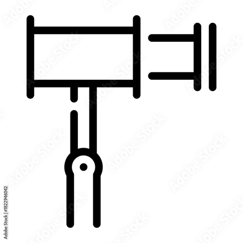 gimbal line icon