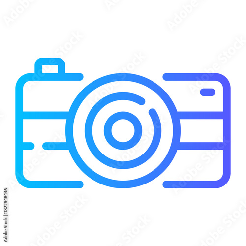 camera gradient icon