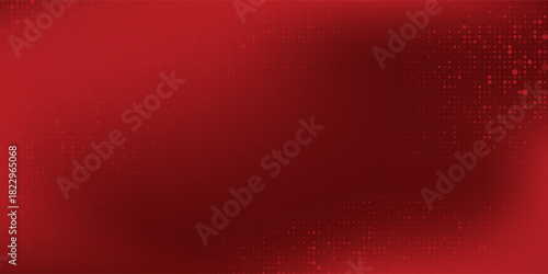 Modern dot red gradient background, light and shadow on the backdrop with dimensions, hot tone wall art