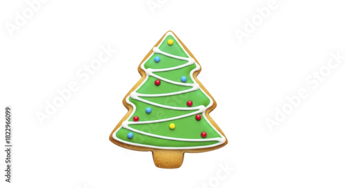 Wallpaper Mural Christmas Tree Gingerbread Cookie, Green Icing, Candies, Transparent Background PNG File Torontodigital.ca
