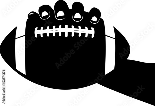 American Football, Football Player, Football Silhouette, Sports Clipart, NFL Inspired, Game Day, Helmet Clipart, Quarterback, Running Back, Lineman, Football Ball, Goalpost, Football Action, Team Spor