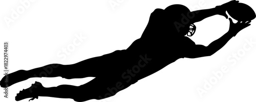 American Football, Football Player, Football Silhouette, Sports Clipart, NFL Inspired, Game Day, Helmet Clipart, Quarterback, Running Back, Lineman, Football Ball, Goalpost, Football Action, Team Spor