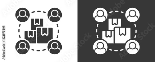 Customer Satisfaction Icon Set Vector Collection Isolated In Black And White