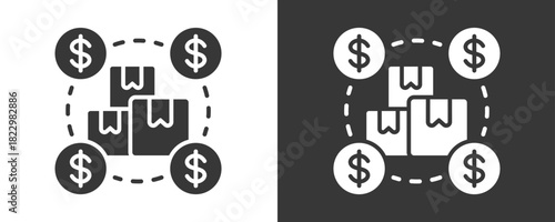 Mvp Icon Set Vector Collection Isolated In Black And White