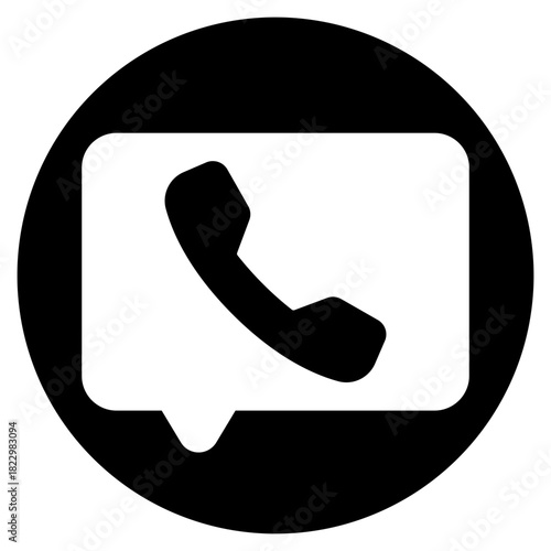 communications glyph icon
