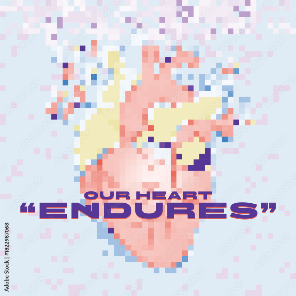 Obraz premium Digital Healing Quotes