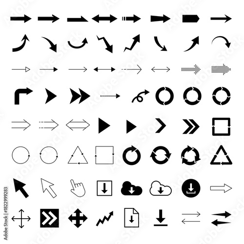 矢印アイコンセット