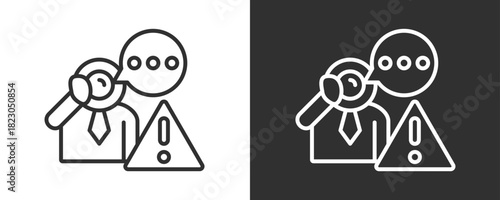 Forecast Icon Set Vector Collection Isolated In Black And White