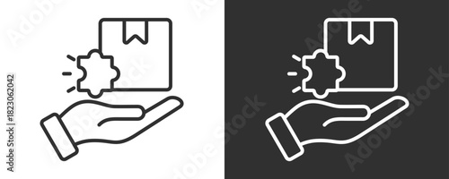 Product Market Fit Icon Set Vector Collection Isolated In Black And White