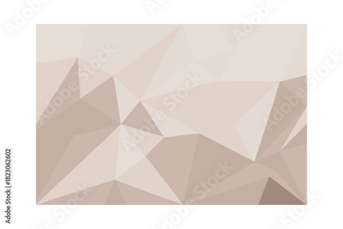 Neutral Low Poly Design | Modern Abstract Geometric Wallpaper