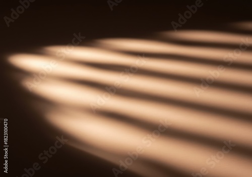 Dynamic abstract shadow patterns dancing across a subtly textured surface, emphasizing contrast, light filtration, and soft, natural transitions ,abstract ,movement ,ephemeral