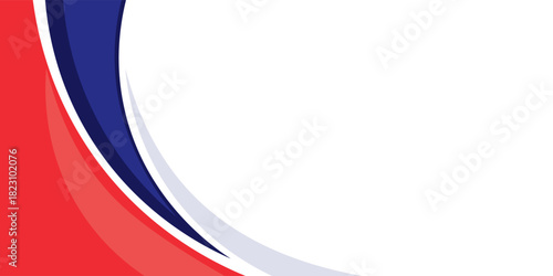 Free Download Abstract elegant background design with space for your text. Corporate concept red blue white vector - GFXLoad