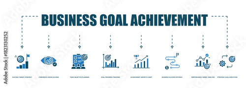 Banner Business Goal Achievement icon