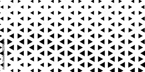 Fading triangle halftone texture gradient pattern. Abstract diagonal geometric background. Tech mosaic triangular halfton gradation. futuristic technology concept