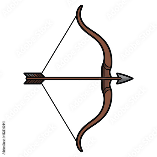 bow and arrow