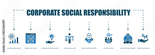Banner Corporate Social Responsibility icon
