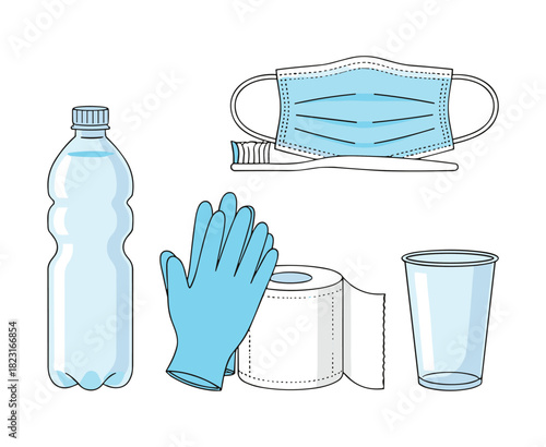 Personal hygiene essential supplies for crisis situations
