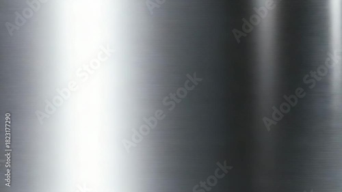 Metallic texture background with brushed steel effect and bright lighting